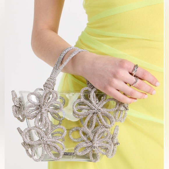 Cult Gaia Bloom Nano Top Handle Bag NWT - Picture 2 of 5